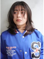 ノラ ウメダ(NORA UMEDA)&nbsp;【高木】レイヤーカット顔周りカットレイヤーウルフカット