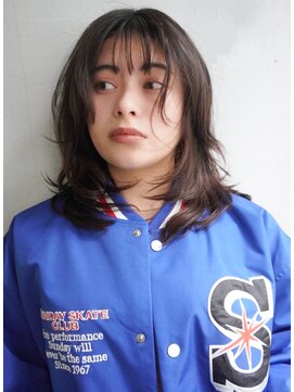 ノラ ウメダ(NORA UMEDA) 【高木】レイヤーカット顔周りカットレイヤーウルフカット