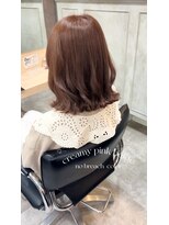 リリーオブザベイス(Lily of the Vase)&nbsp;ブリーチなしクリーミーピンク