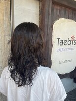 タエビスアリッサム(Taebis Alyssum) 夏のレイヤーパーマ♪