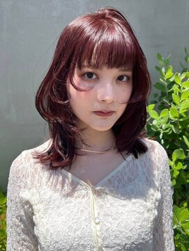 マフェ(mahae) チェリーレッド×ピンク