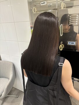 スノッブサンク(Snob ciNQ) 髪質改善ストレート/ブラウンカラー/ツヤカラー