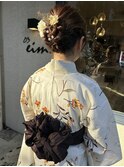 浴衣ヘアアレンジ＊