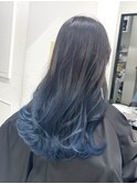 ネイビーブルーグラデーションカラー