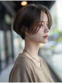 眉上バング×刈り上げボブ×スパイキーショート×ダブルカラー