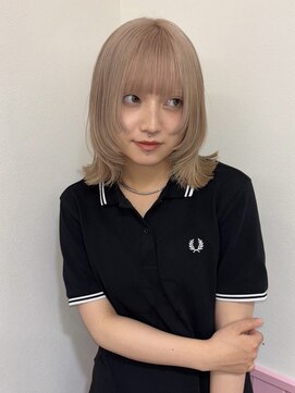 ベル(BEL) 【ハイトーンカラー】ホワイトベージュ