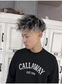 ツイストスパイラル×ホワイトメッシュ