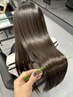 【史上最高のツヤ髪へ】似合せカット+髪質改善縮毛矯正 ￥13850