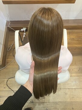 アノ 駒沢(ano) 極艶美髪オリーブベージュ