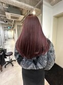 チェリーレッド　レッドカラー　ダブルカラー　博多