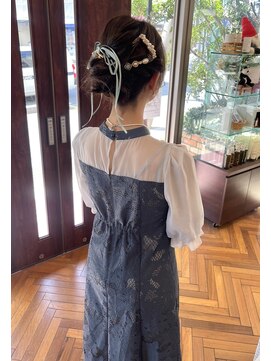 ファーレンピュアスウィート(fahren-pure-suite) リボンヘアアレンジ