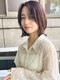 アコロン(acoron)の写真/acoron.オリジナルの小顔カットに口コミ殺到♪＜美フォルム×柔らかニュアンス＞で女性らしさ◎【新宿】