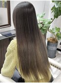 オリーブグレージュイルミナカラー韓国風アディクシーカラー堺東