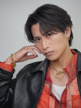 スキルアイマ(SKILL ima) フェザーパーマ/フェザーショート/センターパート