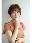 くびれショート/マロンベージュ