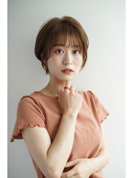 ルフュージュ バイ プロデュース 相模大野店(Refuge by Produce) くびれショート/マロンベージュ