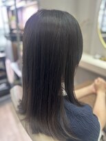 アオ 花咲町(a-o)&nbsp;ミディアム髪質改善縮毛矯正♪