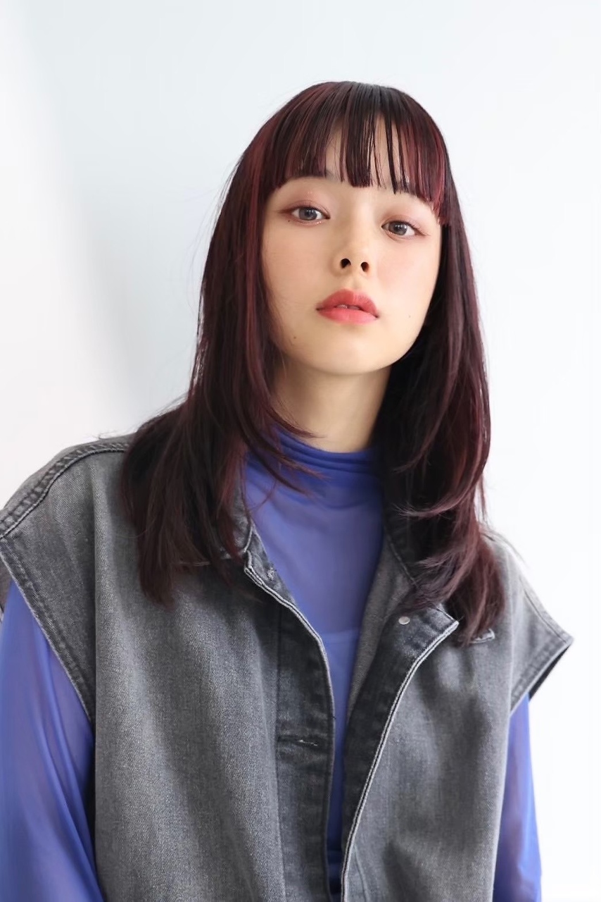 大人可愛いレイヤー20代30代 韓国風ヘア