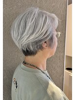 ハートボックス 四谷店(Heart box)&nbsp;シルバーグレイミセスショート