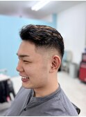 メンズカットアイロンパーマメッシュ