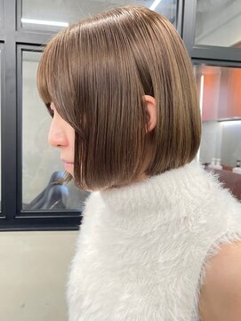 ニコ トウキョウ 渋谷(nico TOKYO) ダブルカラーチェリーレッドピンクブラウン韓国レイヤーロング