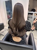 ルル(Lulu)&nbsp;梅田/ブラウン/ベージュ/レイヤー/縮毛矯正/髪質改善