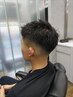 前回ご来店から2週間以内のお客様限定スキンフェードメンテナンス￥4500