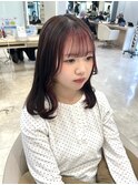 ピンクカラー/インナーピンク/暖色カラー/平塚【相原美紅】