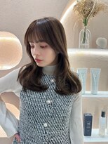 ジーナ 錦糸町(Zina)&nbsp;髪質改善＊顔回り似合わせカットセミロング＊美髪【Zina錦糸町】