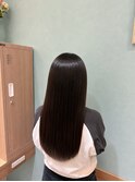 色落ちまで楽しめる暖色カラー