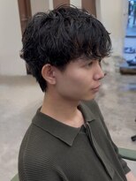 ピコット(P cott) メンズパーマシャドウパーマクリームパーマルーズパーマ渋谷