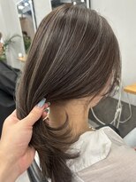 レブ 四条烏丸(Reb,)&nbsp;グレージュカラーハイライトミディアムレイヤー