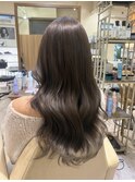 20代30代40代ロングヘアグレージュカラー艶髪美髪【越谷】