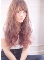 マリアバイアフロート(Maria by AFLOAT)&nbsp;小顔ひし形フェザーマッシュ☆ラベージュハイトーンロング