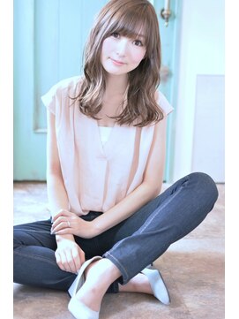 サフィール(Saphir) Saphir☆マーメイドアッシュヘア厚めバング「似合わせカット」