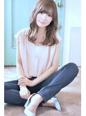 Saphir☆マーメイドアッシュヘア厚めバング「似合わせカット」