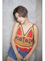 サロンドミルク 原宿(salon de MiLK)&nbsp;【salon de MiLK原宿】ショートボブ×グレージュ