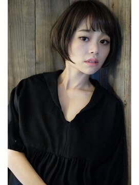 キツネ(KITSUNE) KITSUNE×ナチュラルショート×デザインカラー