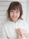 似合わせカット アッシュベージュ