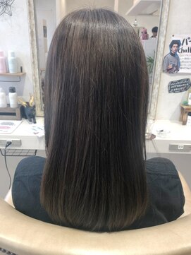 アクイール ピュール ヘア(Accueillir Pur hair) 暗髪サラツヤヘア【見附】【長岡】