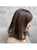 ノーマルカラーのグレージュ【キャラシャローネ池袋】