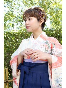 リスタバイネオリーブ 浅草(Re:sta by neolive) 卒業式 袴着付けヘアセット