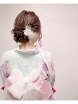 グランルッソ 岡山駅前(GRAN LUSSO)&nbsp;浴衣とヘアアレンジ