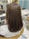 【佐野】毛先パーマ小顔重めミディアムヘア色気　似合わせカット