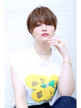 オーシャン(Ocean) [OCEAN Hair&Life藤原純]サマーショート×フォギーベージュ☆