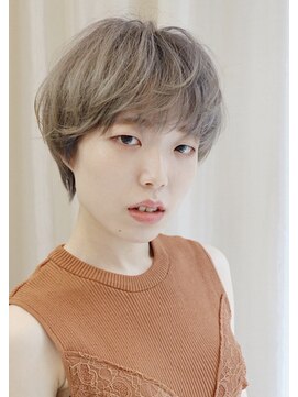 エール(a:le) ショートミルクティーベージュ