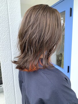 ニコ(hair room nico) チラ見デザインカラー