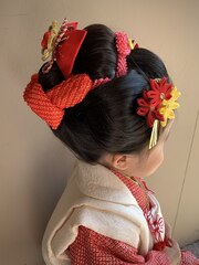 静岡/清水/七五三の日本髪