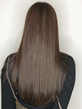 リアン 上尾店(Rien) マロンベージュ/Aラインボブ/かきあげバング[上尾/上尾駅]