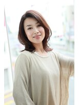 ヘアドゥ 稲毛店(hair do) 外ハネミディ